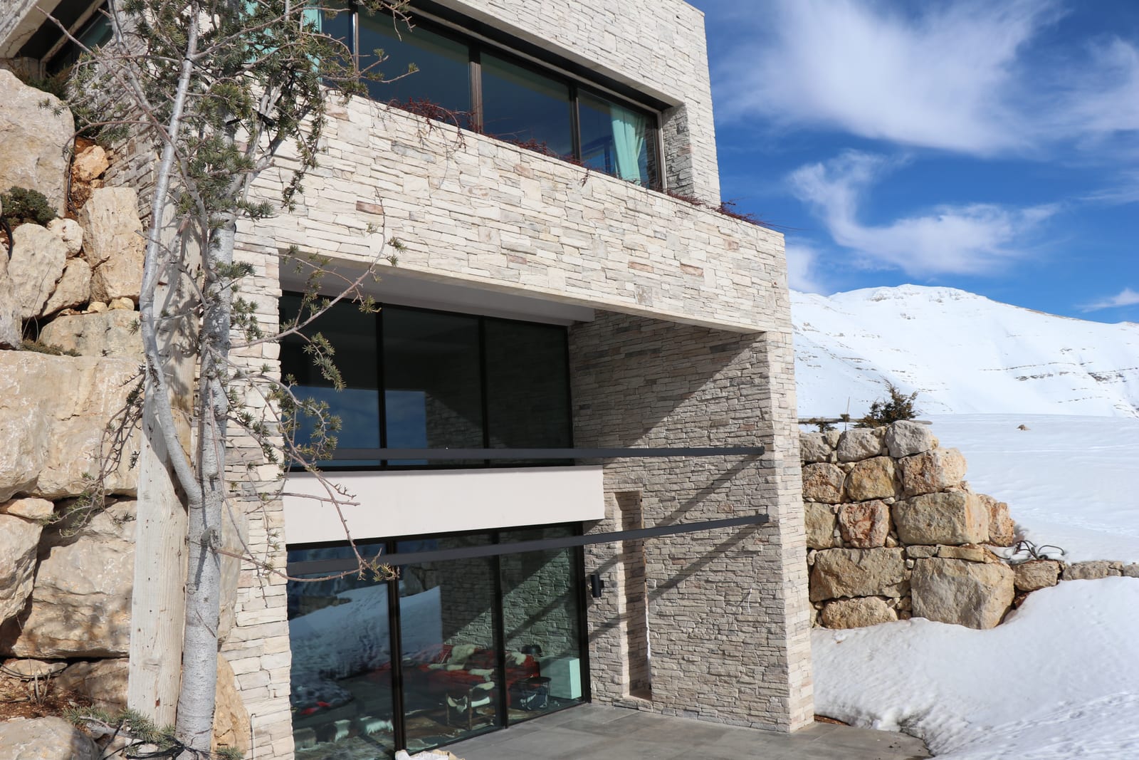 Private Residence, Faqra, Lebanon — SL600 · SL1300 · WS65 · Anti-burglary laminated glass